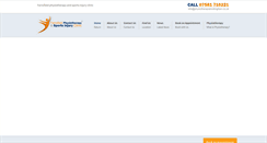 Desktop Screenshot of physiotherapistnottingham.co.uk